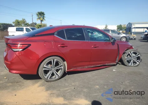 2021 Nissan Sentra Sr из США, поврежденный, VIN 3N1AB8DV7MY245461